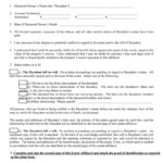 Download Free Affidavit Forms Form Download