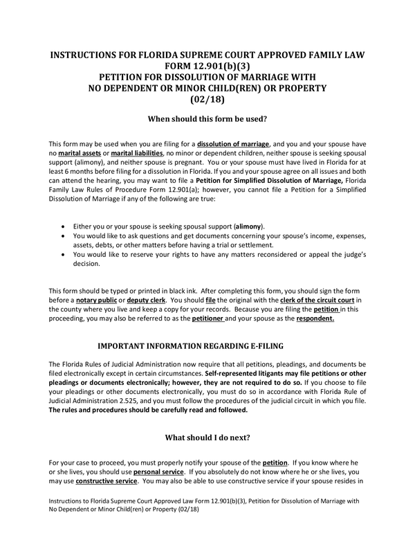 Fill Free Fillable Forms For The State Of Florida