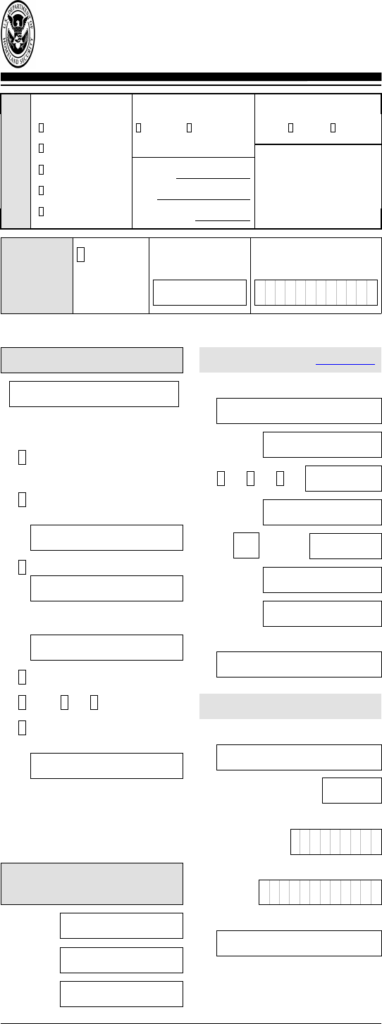 Fill Free Fillable Ins form i 864 Form I 864 Affidavit Of Support 