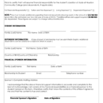 Fillable Hcc Affidavit Of Financial Support Printable Pdf Download