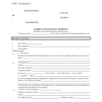 Fillable Online Family Law Financial Affidavit Long Form DeCort