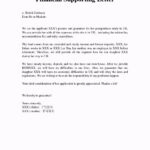 Financial Support Letter From Parents Letter Support Letter Letter