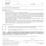 Florida Affidavit Of Application Download Fillable PDF Templateroller