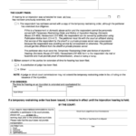 Form Cv 408 Order Extending Time For Hearing Printable Pdf Download