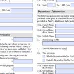 Form I 134 Affidavit Of Support K 1 Fiance e Visa Process