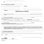 Form Sc 2 Sheriff S Entry Of Service Georgia Printable Pdf Download