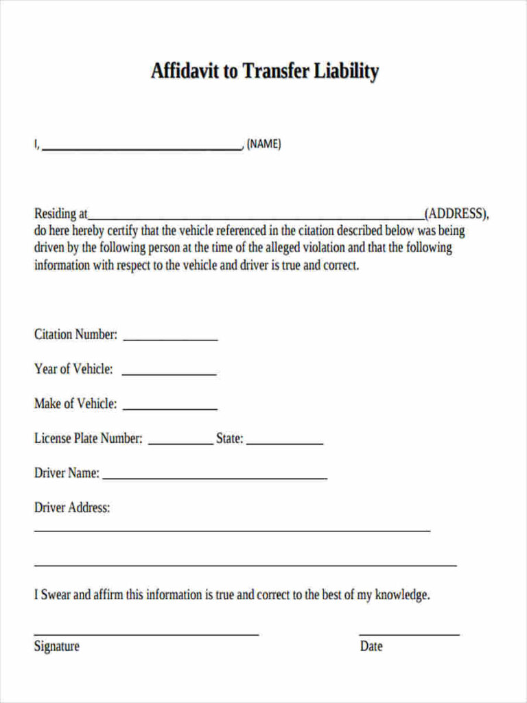 FREE 26 Liability Forms In PDF Ms Word Excel
