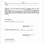 Free General Affidavit Form Download Beautiful Affidavit Form Microsoft