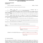 Free Mississippi Small Estate Affidavit PDF EForms