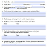 Free Rhode Island Affidavit Of Heirship Form PDF Word