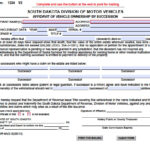 Free South Dakota Small Estate Affidavit Form PDF Word