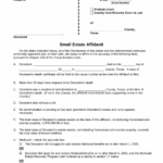 Free Texas Small Estate Affidavit Form PDF EForms