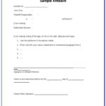 General Affidavit Template South Africa