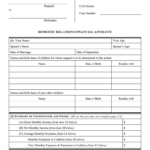 Georgia Domestic Relations Financial Affidavit Fillable Pdf Fill Out