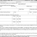 How To Fill in Form I 134 USCIS Affidavit Of Support YouTube