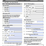 I 134 Affidavit Of Support Form