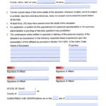 Idaho Small Estate Affidavit Affidavit Forms