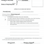 Illinois Affidavit Of Military Service Form Online SellMyForms
