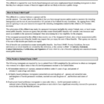 Instructions For Form I 864 Affidavit Of Support Under Section 213a