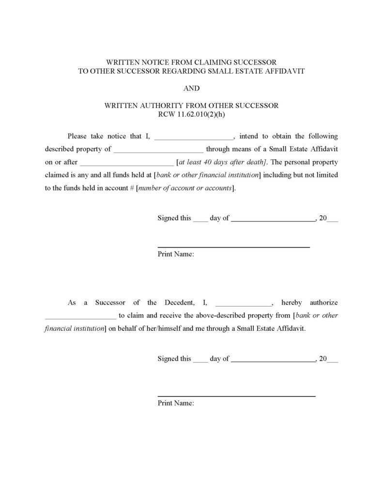 King County Probates