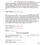 Michigan Self Proving Affidavit Form EForms Free Fillable Forms