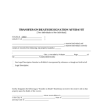 Ohio Transfer Death Doc Template PdfFiller