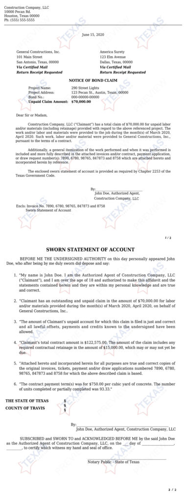 Online Professional Lien Services Texas Easy Lien