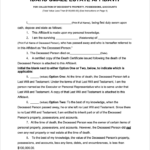 Pin On FREE Small Estate Affidavit Forms
