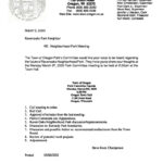 Ravenoaks Neighborhood Park Meeting Monday March 9th At 6 30 Pm Town