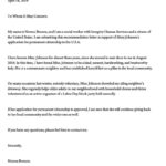 Sample Immigration Letter Of Support For A Family Member Database