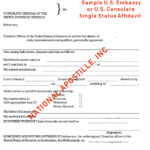 Single Status Affidavit Apostille LosAngelesApostille