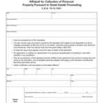 Small Estate Affidavit Colorado Dr2712 Fill Online Printable