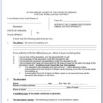Small Estate Affidavit Form Bexar County Texas Universal Network
