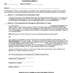 Small Estates Affidavit Form S c p a Section 1310 Table Of Heirs